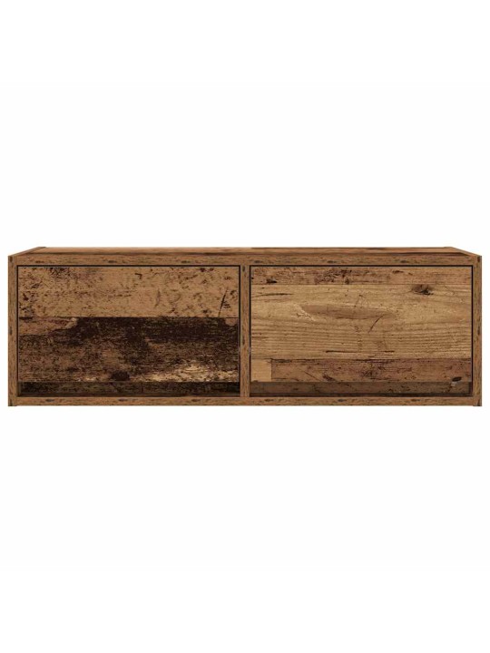 Tv-taso vanha puu 80x31x25,5 cm suunniteltu puu
