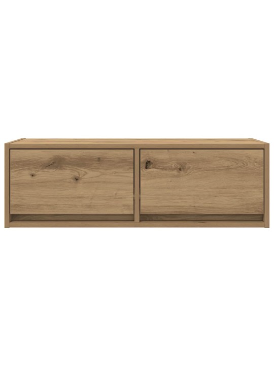 Tv-seinäkaapit 2 kpl 80x31x25,5 cm tekninen puu