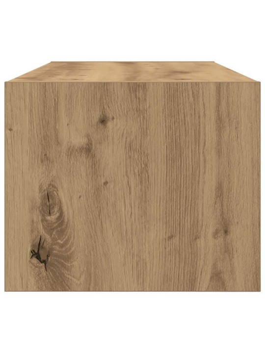 Tv-seinäkaapit 2 kpl 80x31x25,5 cm tekninen puu