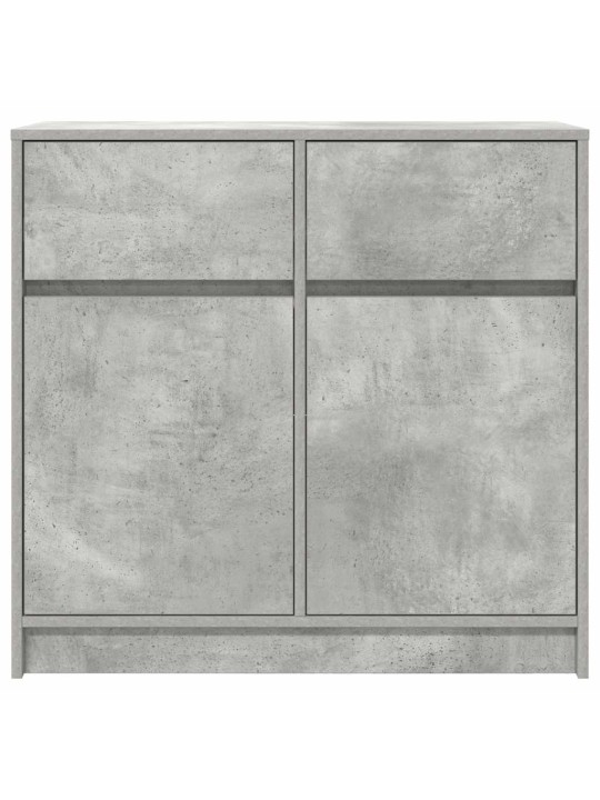 Senkki laatikolla betoninharmaa 80x34x76 cm tekninen puu
