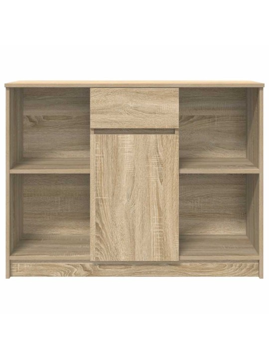 Senkki laatikolla sonoma-tammi 101x35x76 cm tekninen puu