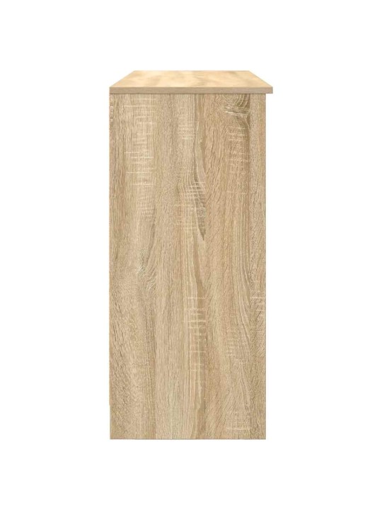 Senkki laatikolla sonoma-tammi 101x35x76 cm tekninen puu