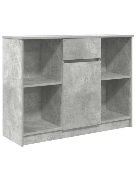 Senkki laatikolla betoninharmaa 101x35x76 cm tekninen puu