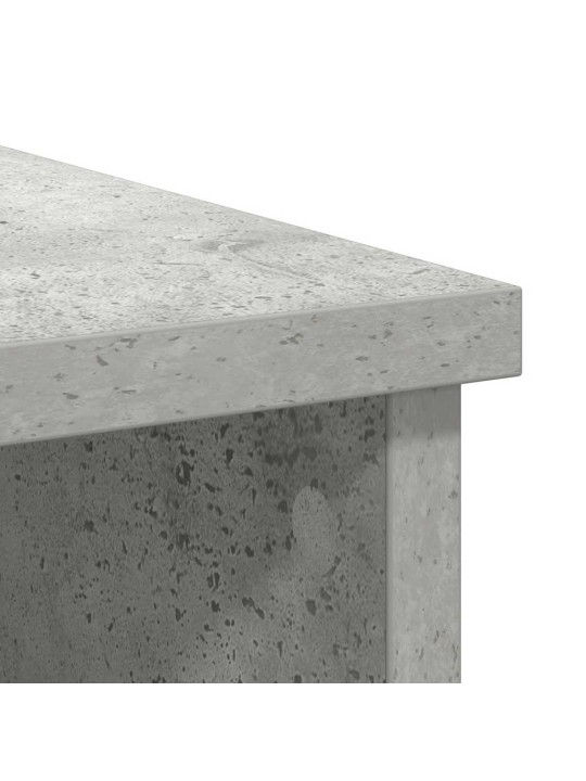 Senkki laatikolla betoninharmaa 101x35x76 cm tekninen puu