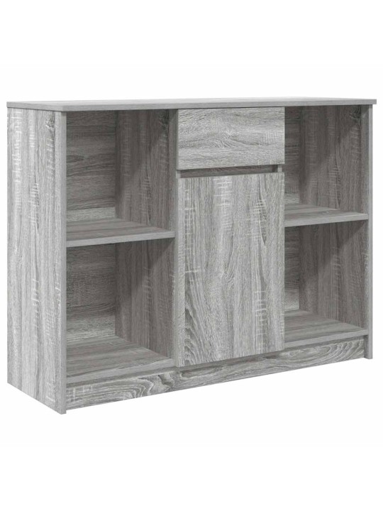 Senkki laatikolla harmaa sonoma 101x35x76 cm tekninen puu