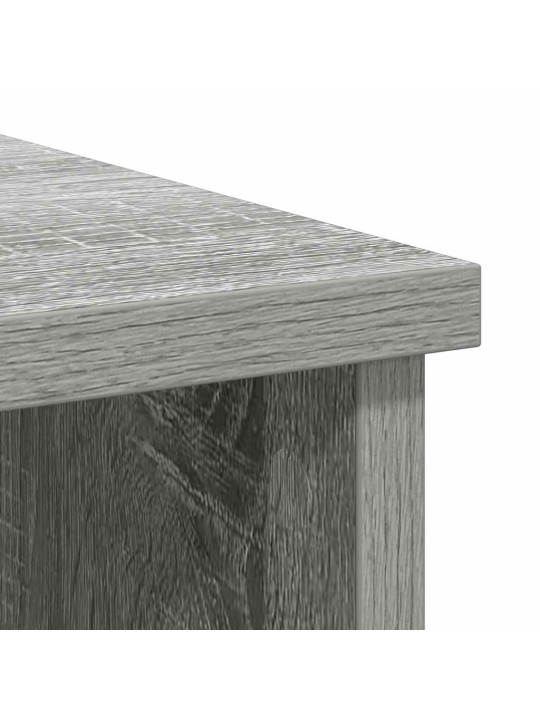 Senkki laatikolla harmaa sonoma 101x35x76 cm tekninen puu