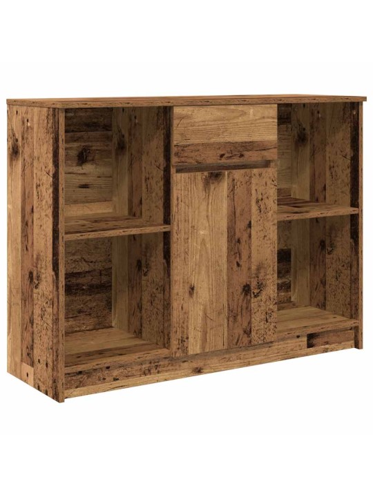 Senkki laatikolla vanha puu 101x35x76 cm tekninen puu
