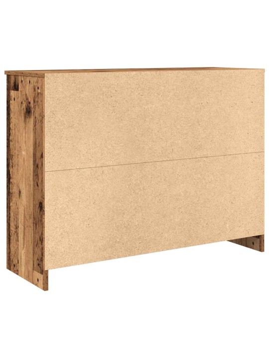 Senkki laatikolla vanha puu 101x35x76 cm tekninen puu