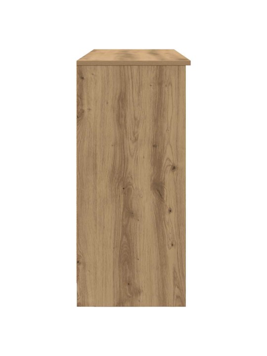 Senkki laatikolla artisaanitammi 101x35x76 cm tekninen puu