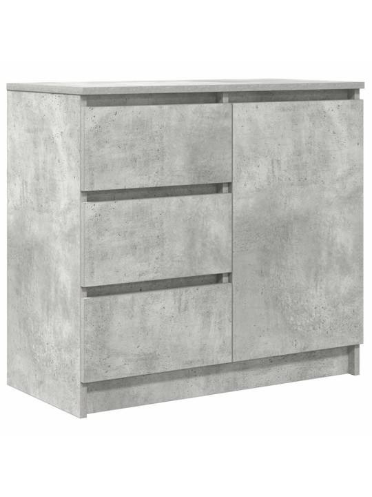Senkki laatikolla betoninharmaa 71x35x65 cm tekninen puu