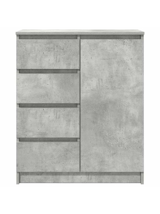 Senkki laatikoilla betoninharmaa 71x35x84 cm tekninen puu