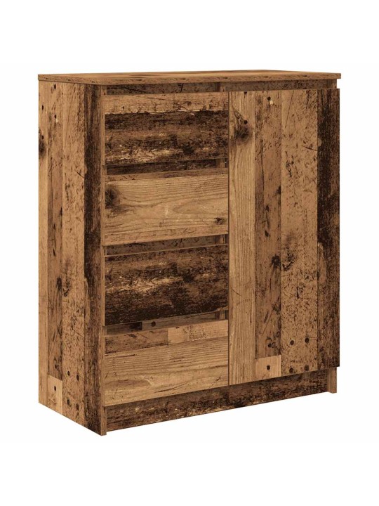 Senkki laatikoilla vanha puu 71x35x84 cm tekninen puu