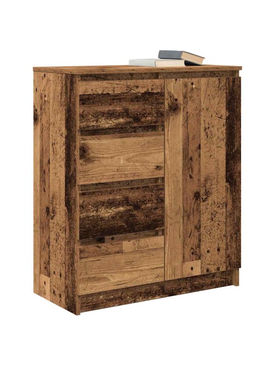Senkki laatikoilla vanha puu 71x35x84 cm tekninen puu