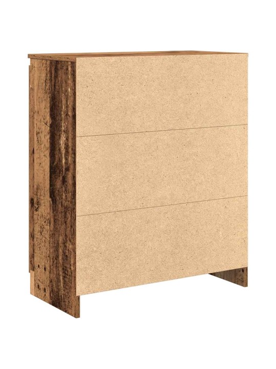 Senkki laatikoilla vanha puu 71x35x84 cm tekninen puu
