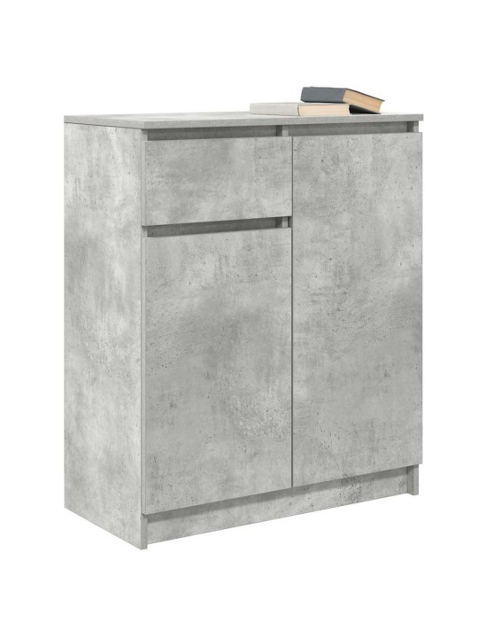 Senkki laatikolla betoninharmaa 71x35x84 cm tekninen puu