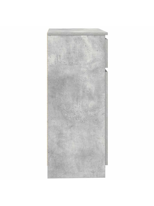 Senkki laatikolla betoninharmaa 71x35x84 cm tekninen puu