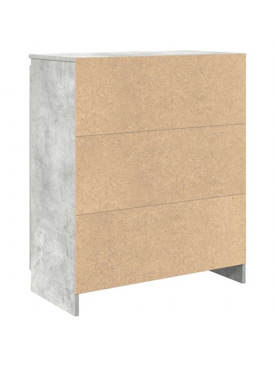 Senkki laatikolla betoninharmaa 71x35x84 cm tekninen puu