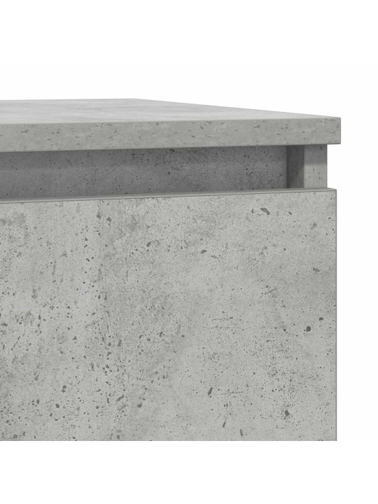 Senkki laatikolla betoninharmaa 71x35x84 cm tekninen puu