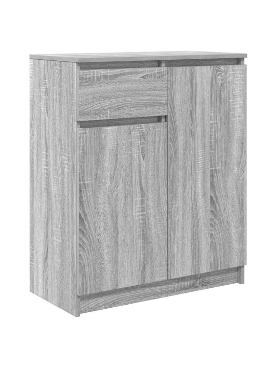 Senkki laatikolla harmaa sonoma 71x35x84 cm tekninen puu