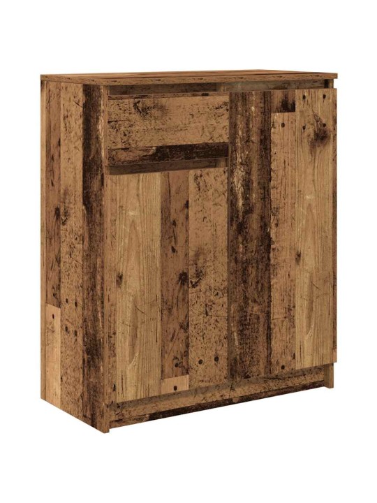 Senkki laatikolla vanha puu 71x35x84 cm tekninen puu