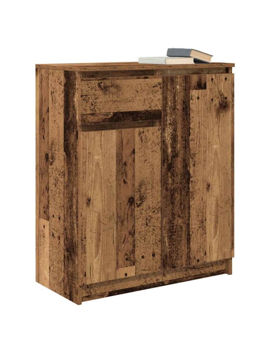 Senkki laatikolla vanha puu 71x35x84 cm tekninen puu