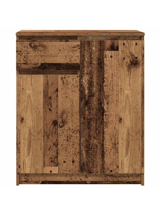 Senkki laatikolla vanha puu 71x35x84 cm tekninen puu