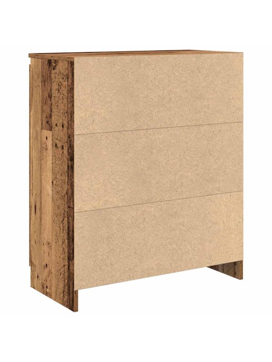 Senkki laatikolla vanha puu 71x35x84 cm tekninen puu