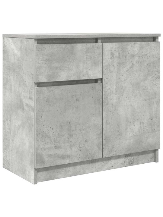 Senkki laatikolla betoninharmaa 71x35x65 cm tekninen puu