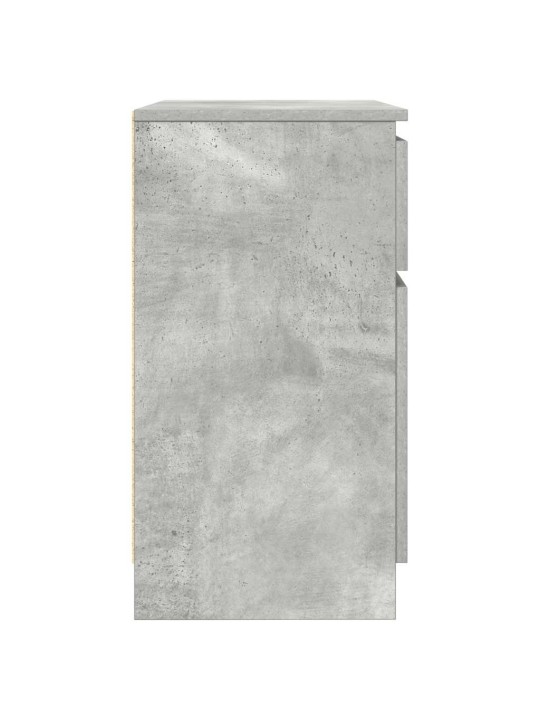 Senkki laatikolla betoninharmaa 71x35x65 cm tekninen puu