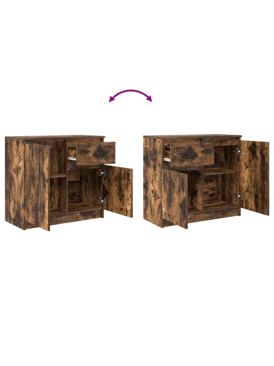 Senkki laatikolla savustammi 71x35x65 cm tekninen puu