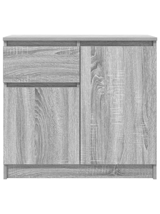 Senkki laatikolla harmaa sonoma 71x35x65 cm tekninen puu