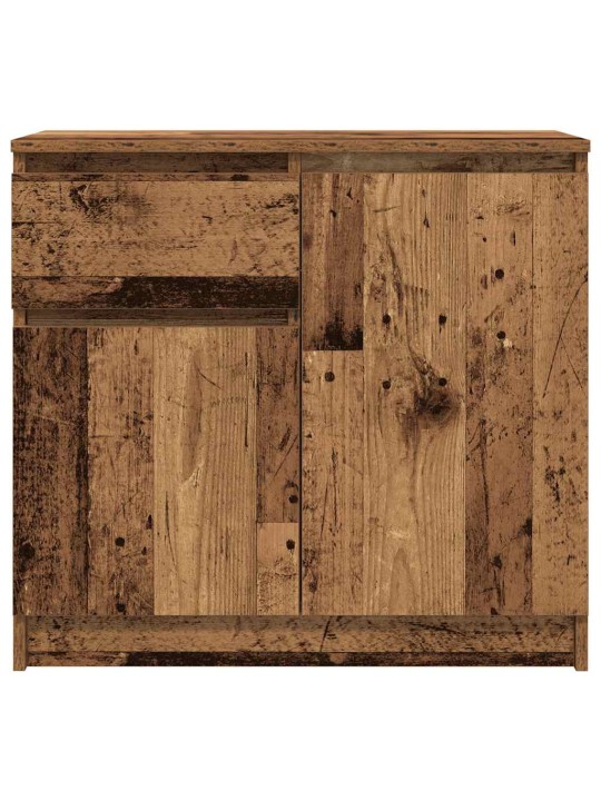 Senkki laatikolla vanha puu 71x35x65 cm tekninen puu