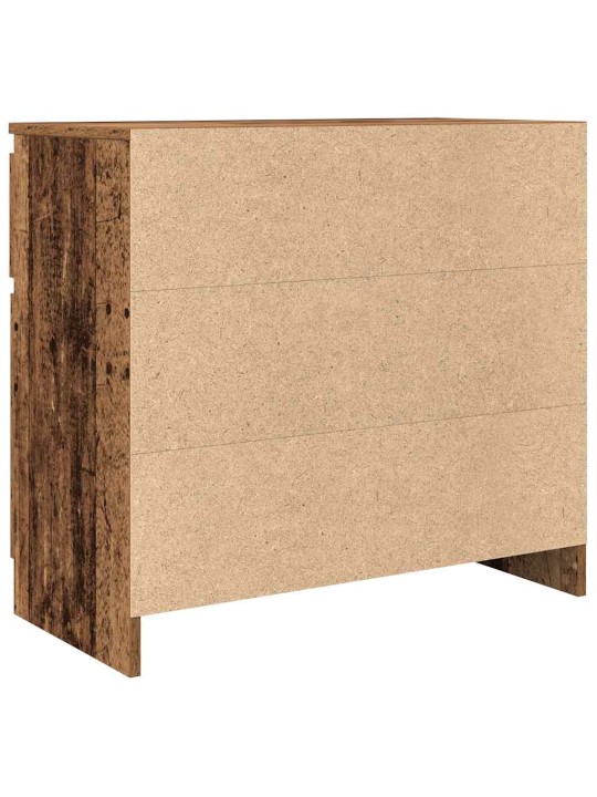 Senkki laatikolla vanha puu 71x35x65 cm tekninen puu