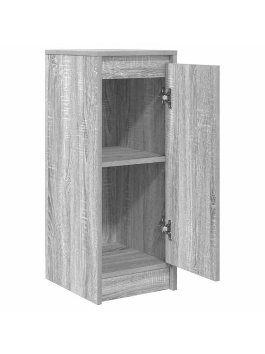 Senkki harmaa sonoma 29,5x34x76 cm tekninen puu