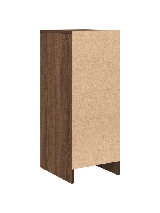 Senkki ruskea tammi 29,5x34x76 cm tekninen puu