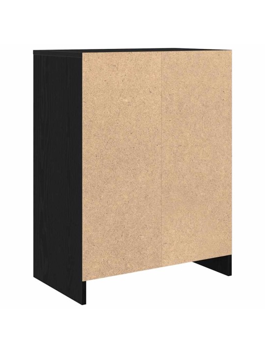 Senkki musta tammi 57x34x76 cm tekninen puu