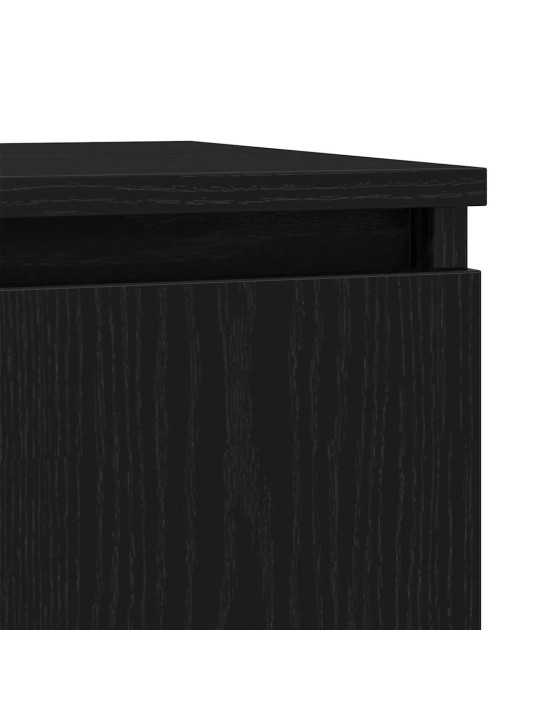 Senkki musta tammi 57x34x76 cm tekninen puu