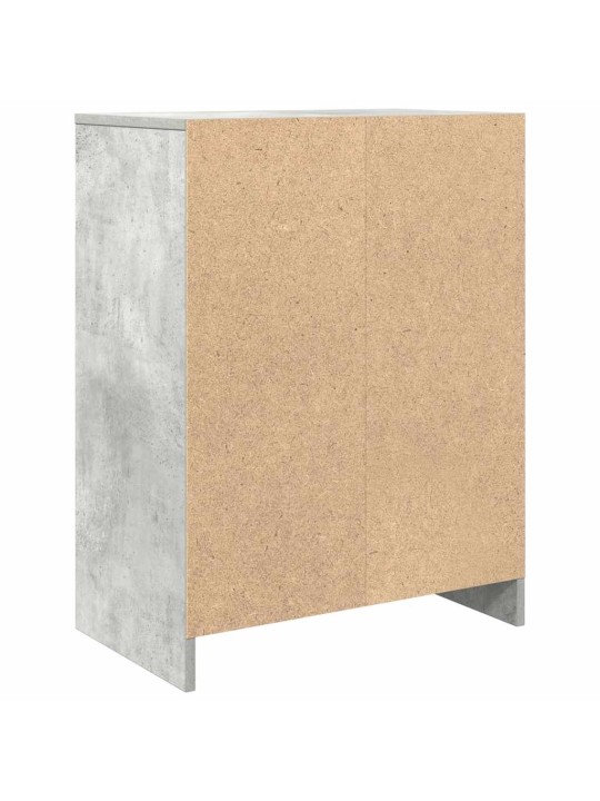 Senkki betoninharmaa 57x34x76 cm tekninen puu