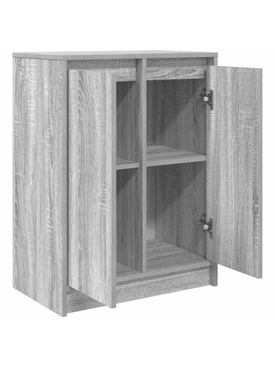 Senkki harmaa sonoma 57x34x76 cm tekninen puu