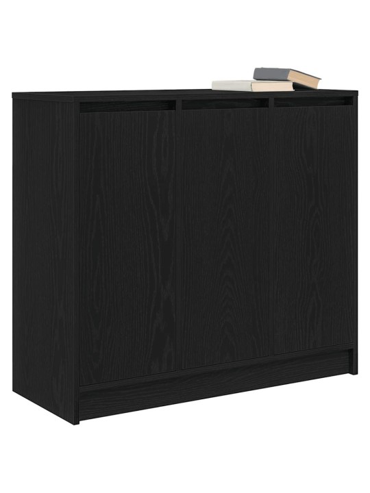 Senkki musta tammi 85x34x76 cm tekninen puu