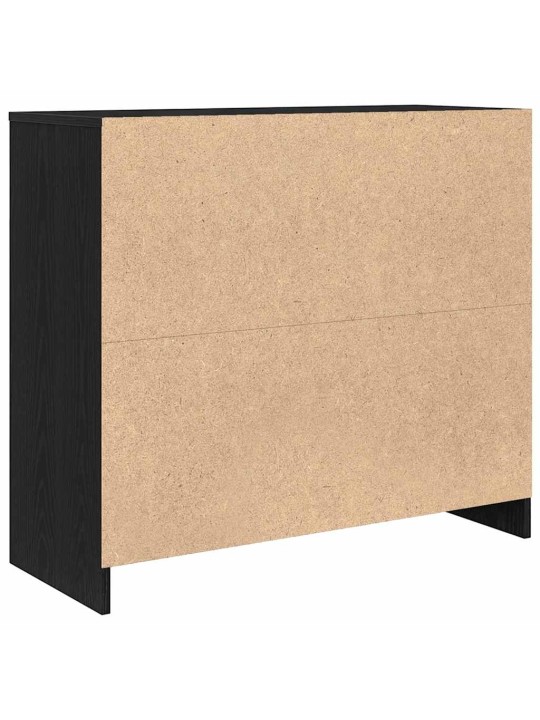 Senkki musta tammi 85x34x76 cm tekninen puu