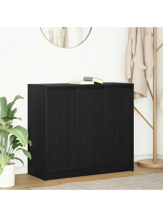 Senkki musta tammi 85x34x76 cm tekninen puu