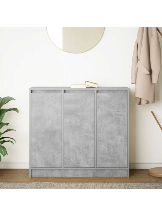 Senkki betoninharmaa 85x34x76 cm tekninen puu