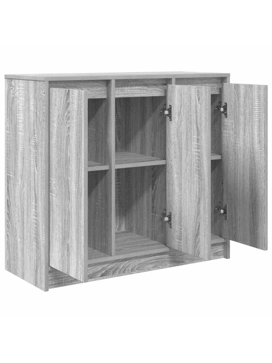 Senkki harmaa sonoma 85x34x76 cm tekninen puu