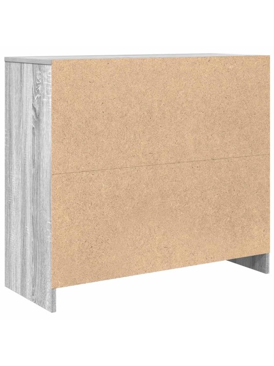 Senkki harmaa sonoma 85x34x76 cm tekninen puu