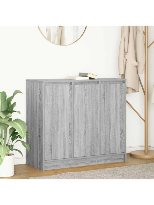 Senkki harmaa sonoma 85x34x76 cm tekninen puu