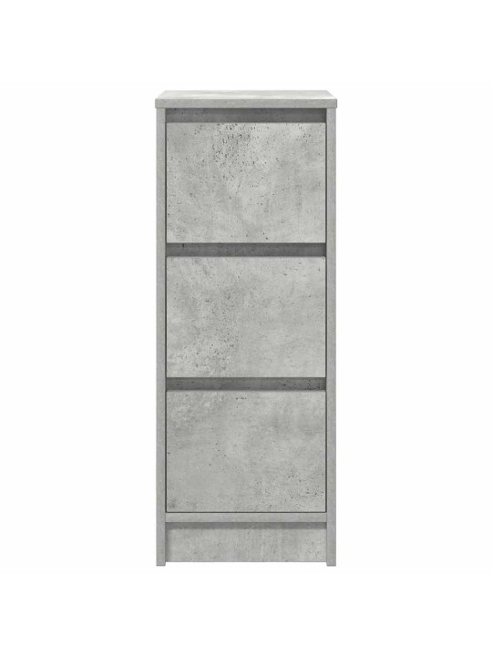 Senkki betoninharmaa 29,5x34x76 cm tekninen puu