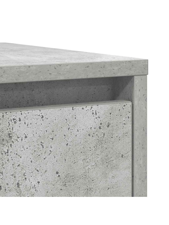 Senkki betoninharmaa 29,5x34x76 cm tekninen puu