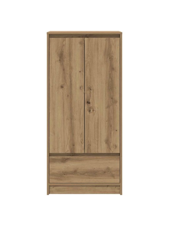 Kaappi laatikolla käsityöläinen 55,5x34x119,5 cm tekninen puu