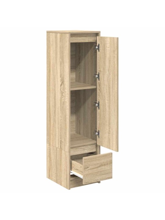 Kaappi sonoma-tammi 29,5x34x119,5 cm tekninen puu